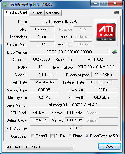Игровое железо - ATI Radeon HD 5670 - самая недорогая DX11-видеокарта AMD